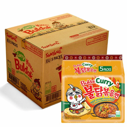 Samyang Hot Chicken Ramen Nudeln Curry 140 g x 40