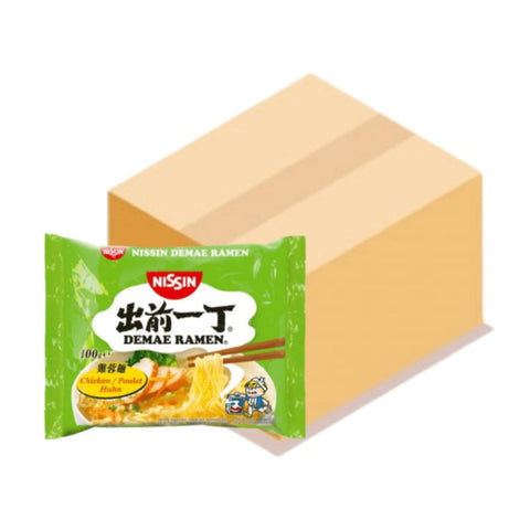 1 Paket Nissin Instant Nudeln Hühnerfleisch Geschmack 30 x 100 g - Nudeln