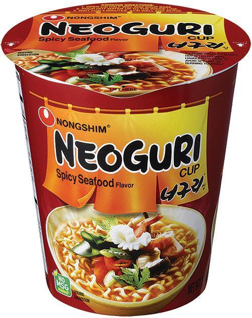 12.12.2023 Nongshim Seafood, Neoguri, scharf 62 g - Nudeln