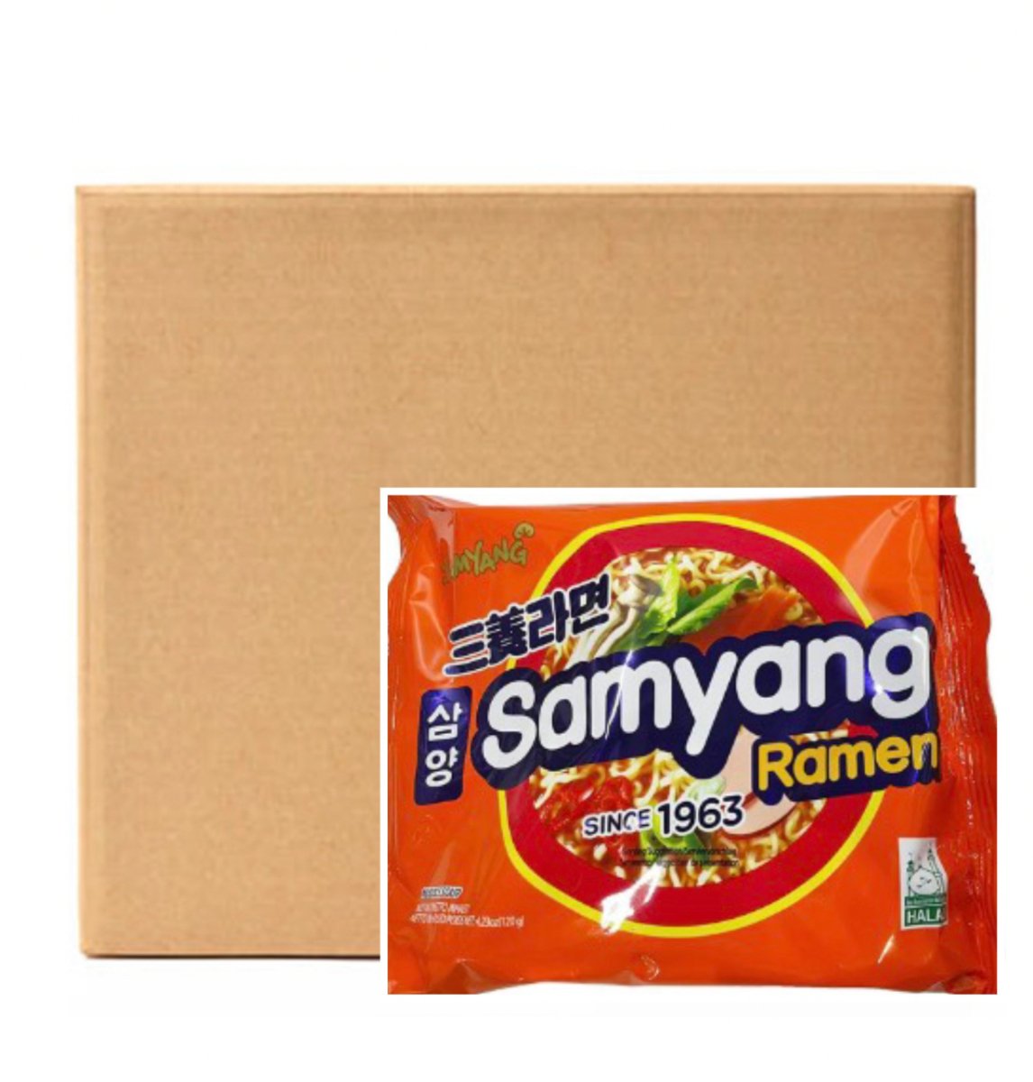 20er-Pack Samyang Ramen Instant Nudel 120 g*20 - Instant Nudeln