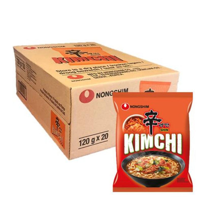 20er-Pack Nongshim Instant Nudeln Kimchi 20 x 120 g - Nudeln