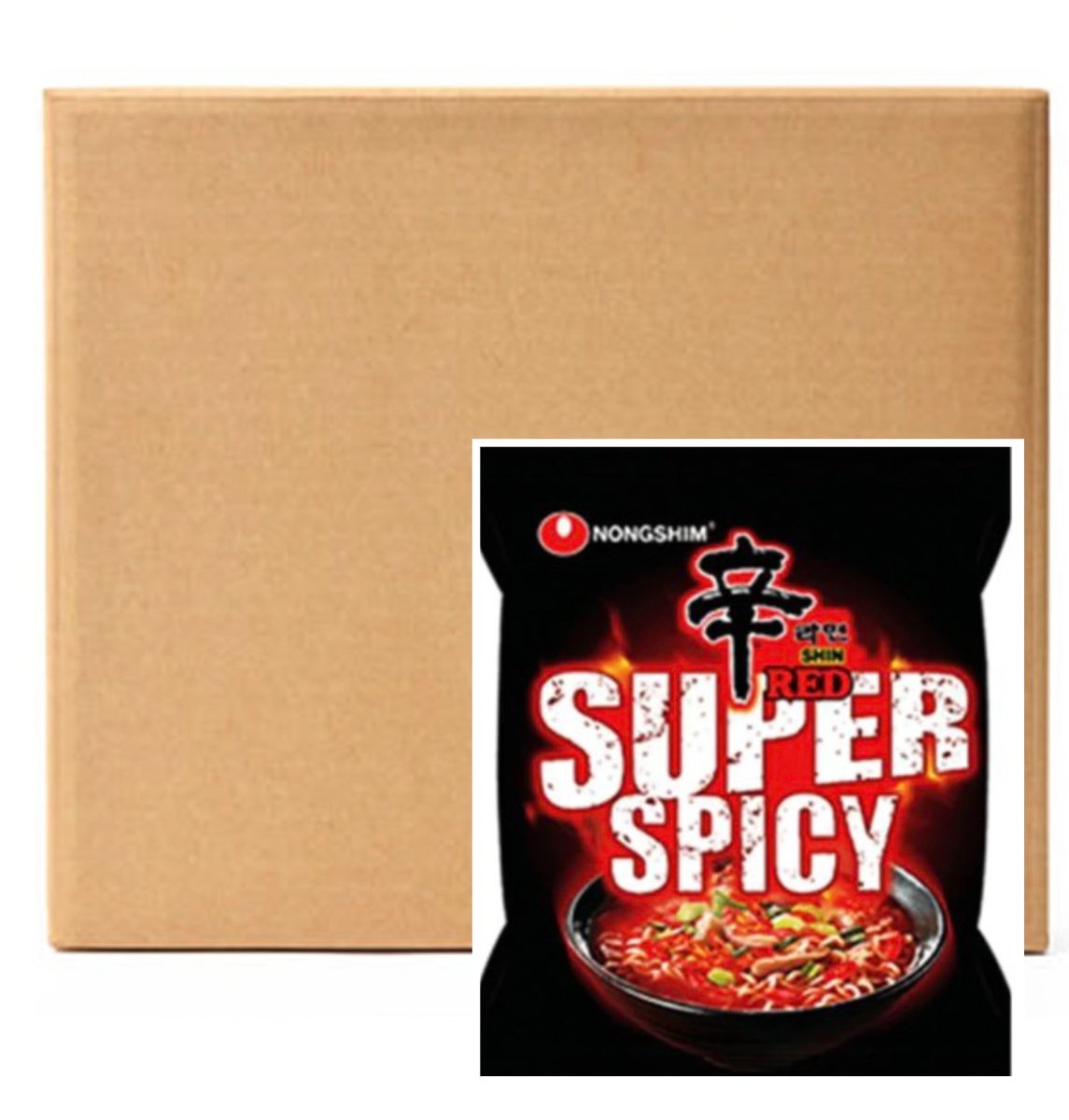 20er-Pack Nongshim Shin Instant Nudeln super scharf 120 g*20 - Nudeln