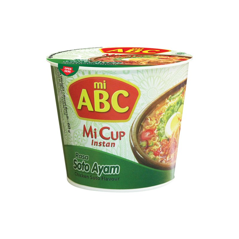 ABC Instant Cup Noodle Soto Chicken 60 g -