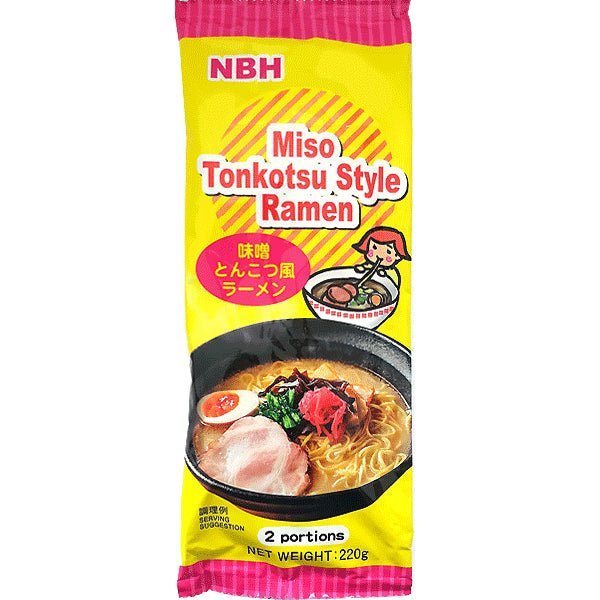 NBH Tonkotsu Style Ramen Miso, 2 Portions 220 g -