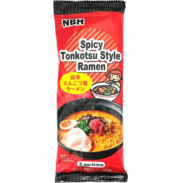 NBH Tonkotsu Style Ramen Spicy, 2 Portions 220 g -