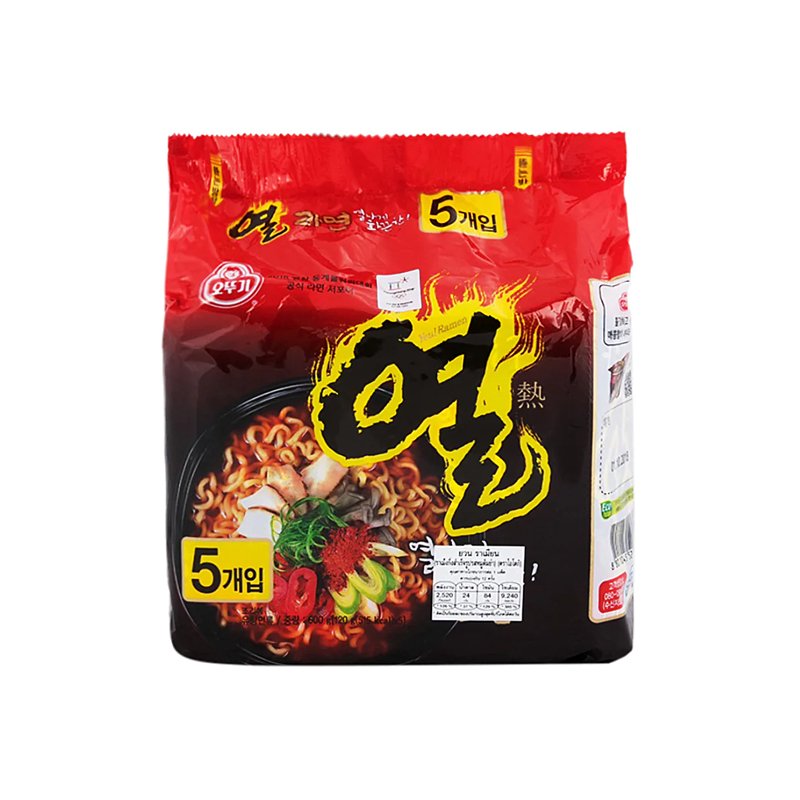 5er-pack Ottogi Yeul Ramen 5er Pack 600 g - Nudeln