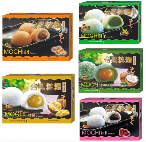 5er Set MOCHI SELECTION von AWON mit 5 verschiedenen Sorten geschmackvolle Mochis -