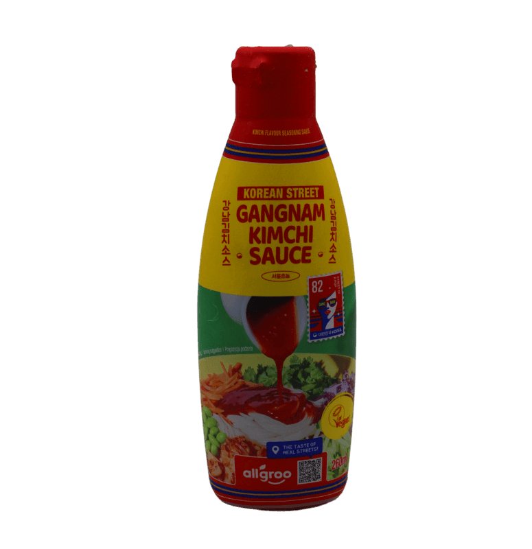 Allgroo Korean Street Gangnam Kimchi Sauce 260 ml - Gewürzsaucen & -pasten