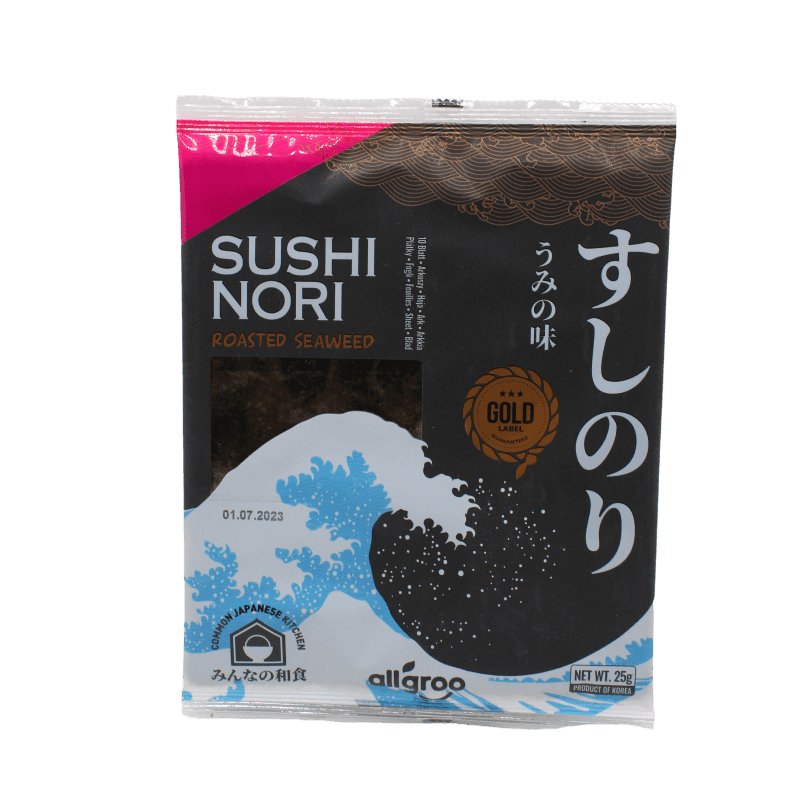 Allgroo Sushi Nori Geröstete Algen 25 g -