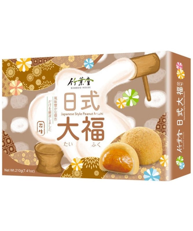 BAMBOO HOUSE Mochi Erdnuss 210 g - Snack Foods