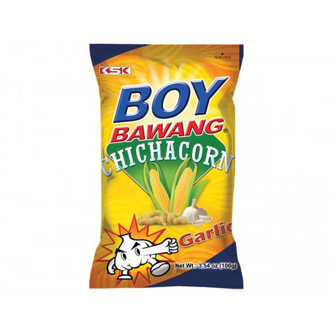 BOY BAWANG Gebratener Mais Knoblauch Geschmack 100 g - Snack Foods