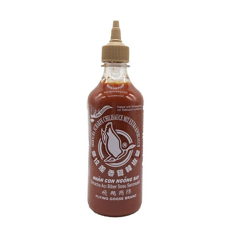 Flying Goose Sriracha Chili Sauce extra Knoblauch 455 ml - Gewürzsaucen & -pasten