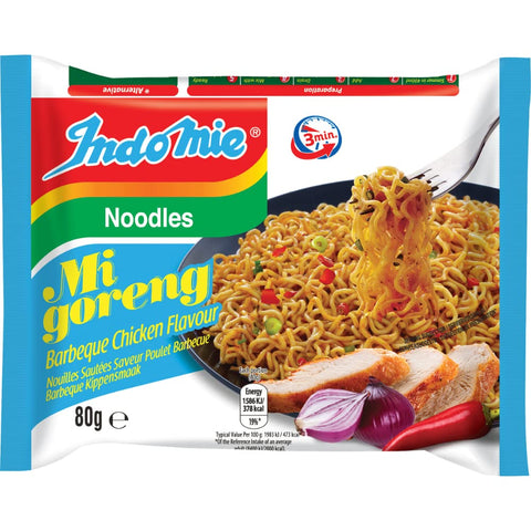 Indomie Instantnudeln Mi Goreng BBQ Chicken Jumbo 82 g - Nudeln