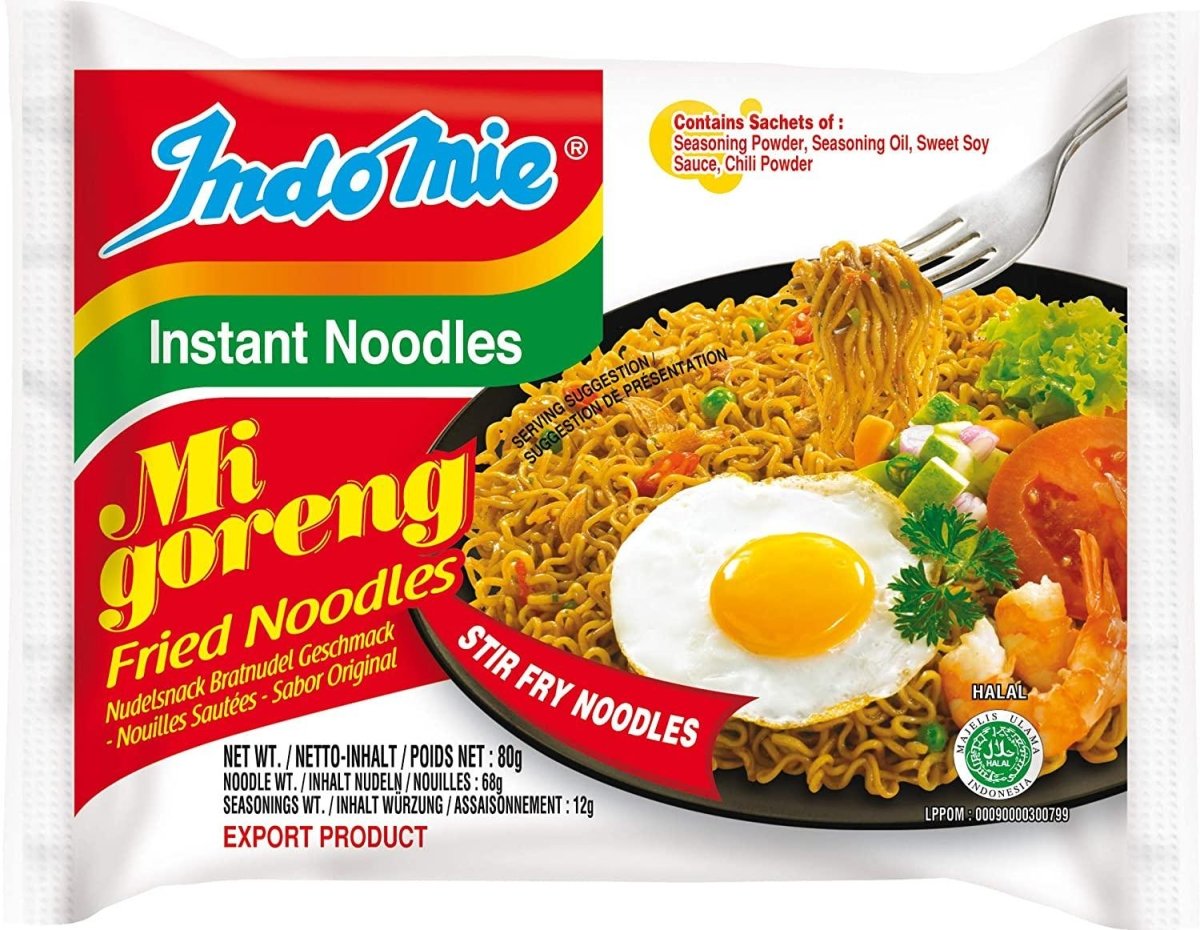 Indomie Mi Goreng Instant-Nudeln, 85 g 40 Stück - Nudeln