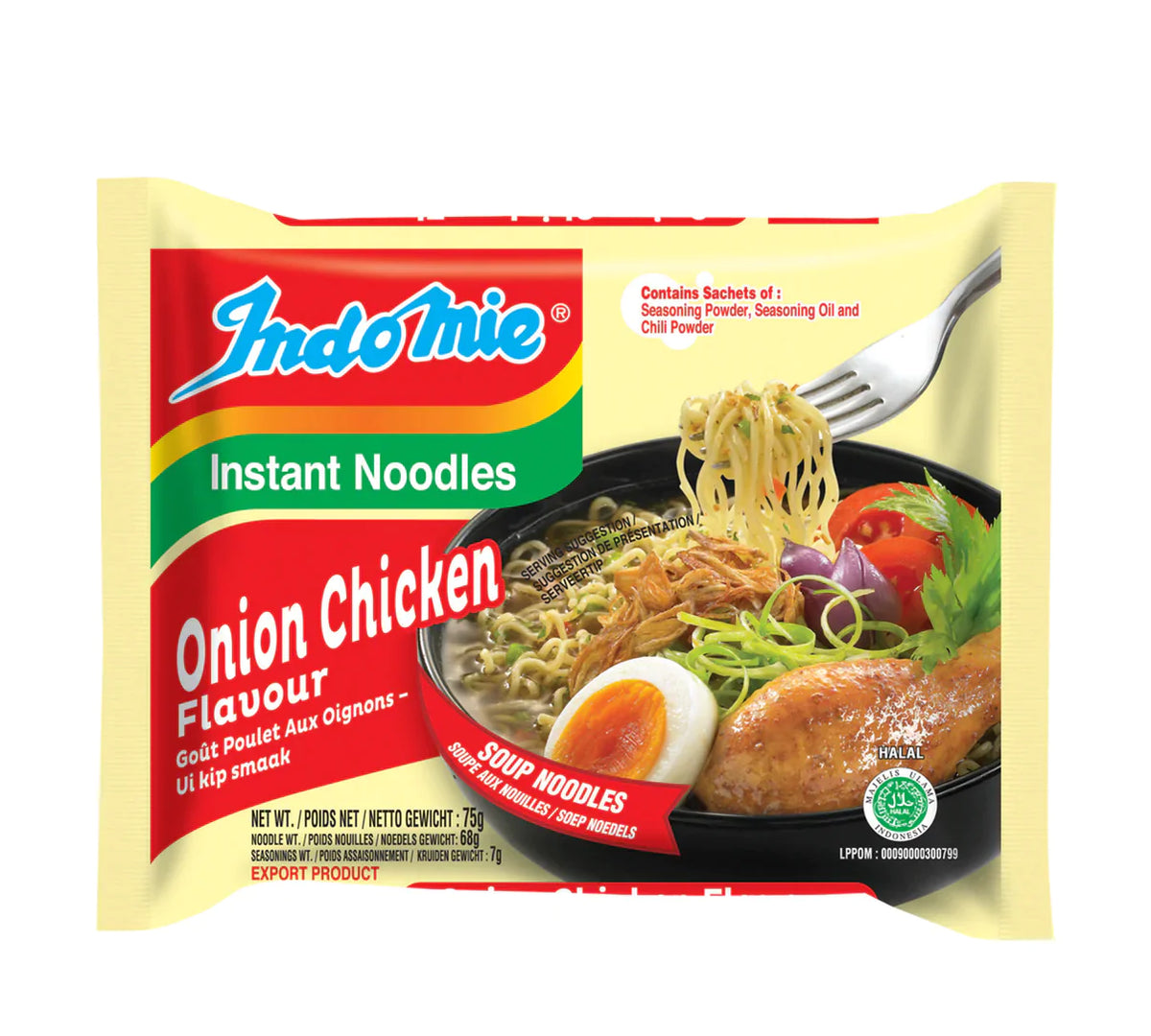 Indomie Onion Chicken Flavour 75 g - Nudeln