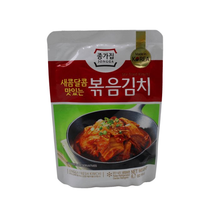 JONGGA Geröstet Kimchi 190 g - Fertiggerichte & Konserven