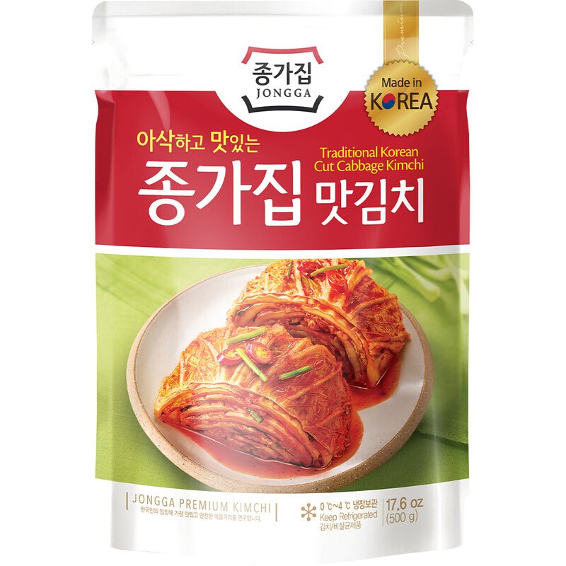 JONGGA Mat Kimchi 500 g - Fertiggerichte & Konserven