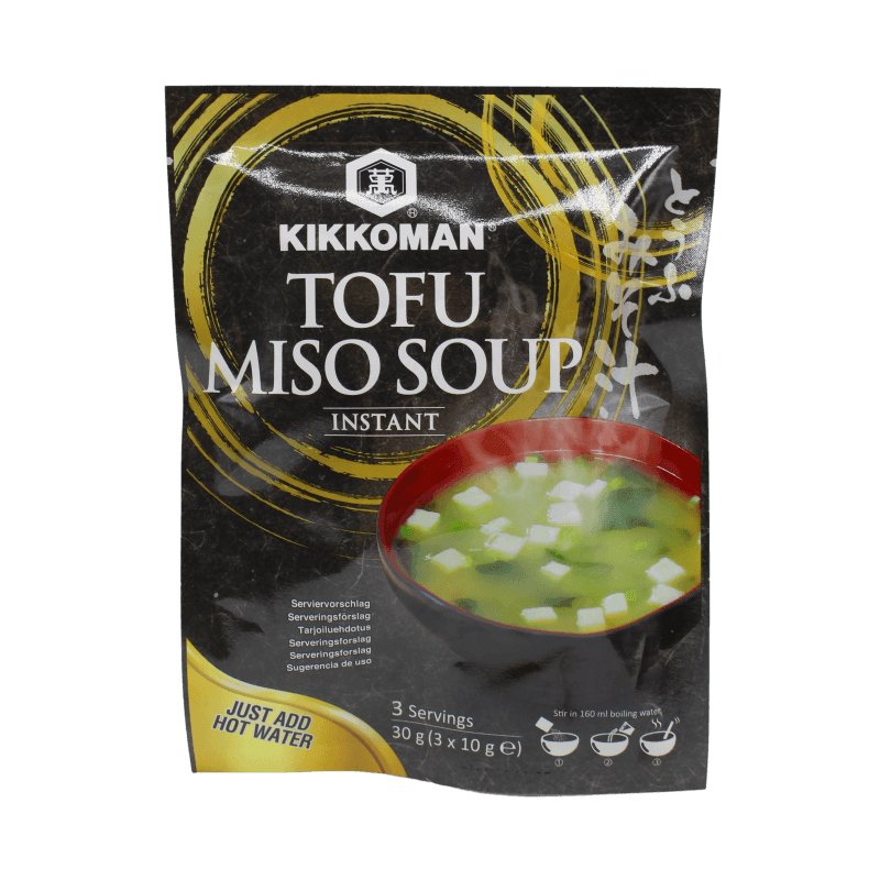 Kikkoman Instant Tofu Miso Soup 30 g - Gewürzsaucen & -pasten