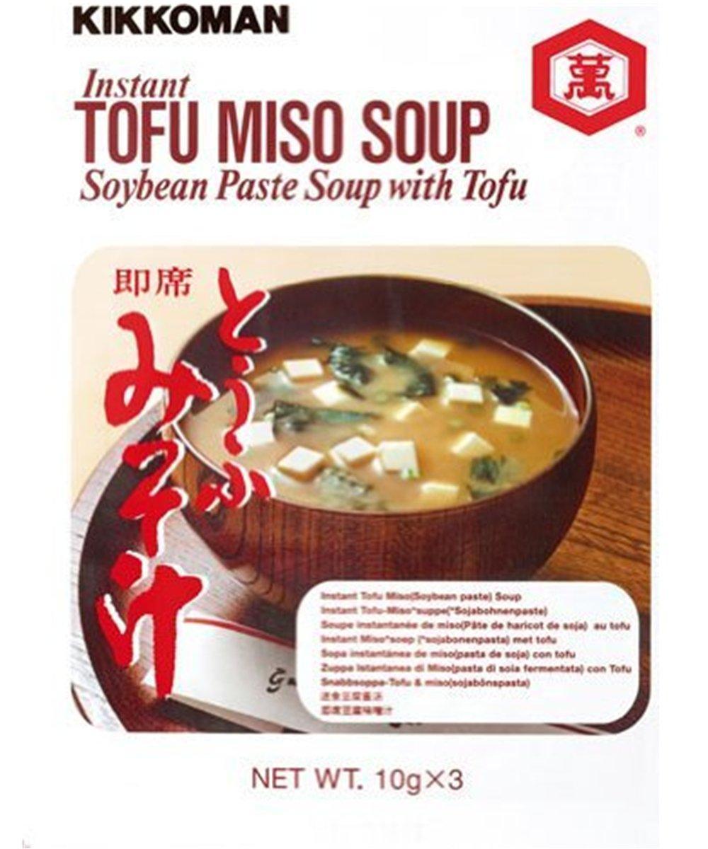 Kikkoman Miso Suppe dunkel 3 x 10 g - Fertiggerichte & Konserven