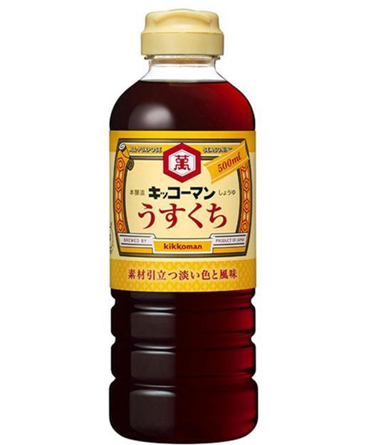 Kikkoman Sojasauce hell Usukuchi Shoyu 500 ml - Saucen