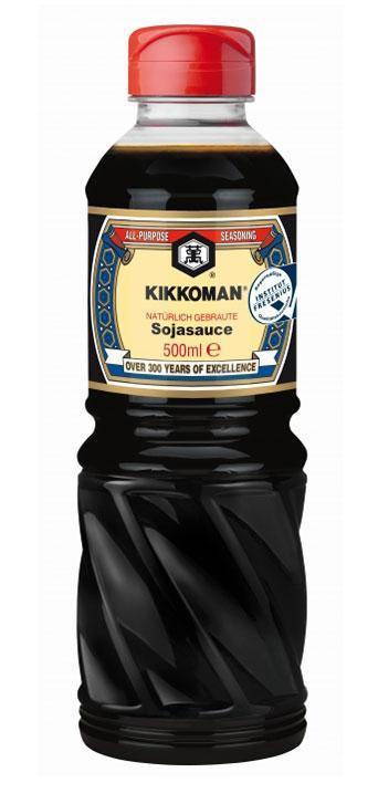 Kikkoman Sojasauce PET 500 ml - Saucen