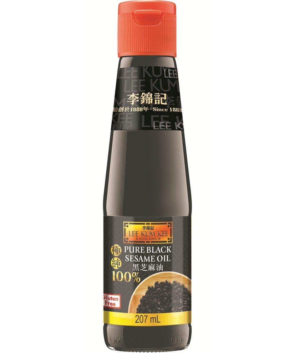 Lee Kum Kee Schwarzes Sesamöl 100% 207 ml - Würzmittel