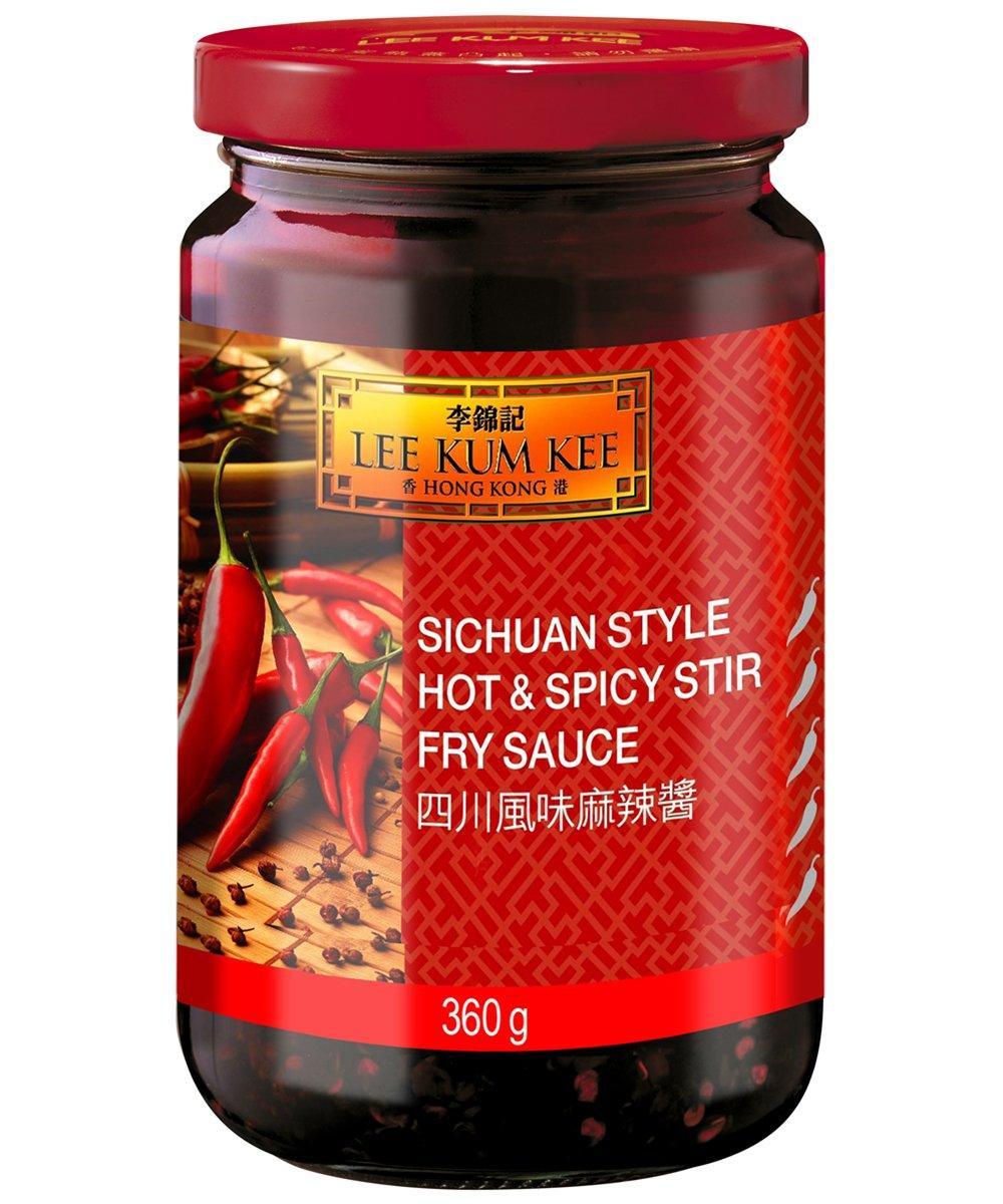 Lee Kum Kee Sichuan Chilisauce scharf & würzig 360 g - Würzmittel & Saucen