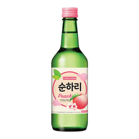 Lotte Chum Churum Soju, Pfirsichgeschmack 360 ml - Getränke mit Fruchtgeschmack