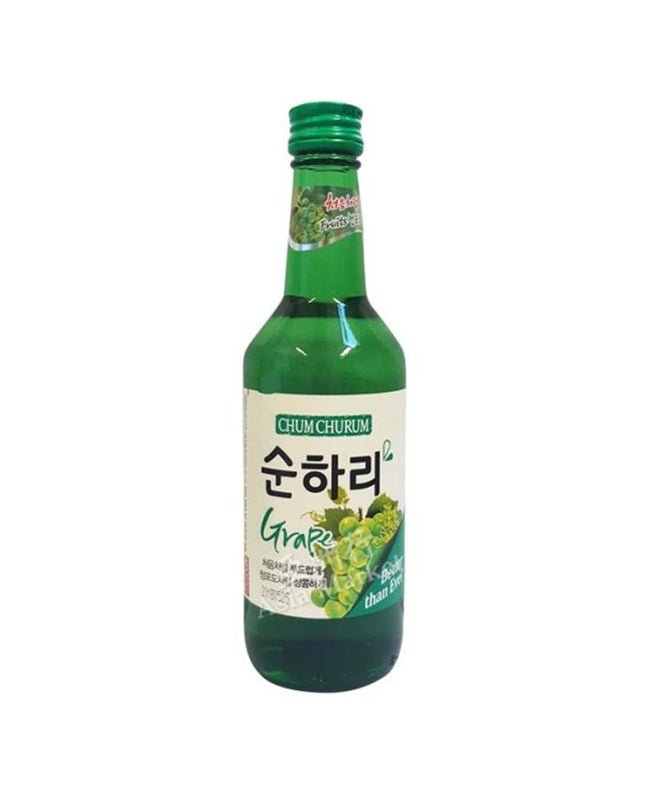 LOTTE Soju Chum Churum Grüne Trauben 12% Alk. 360 ml - Getränke