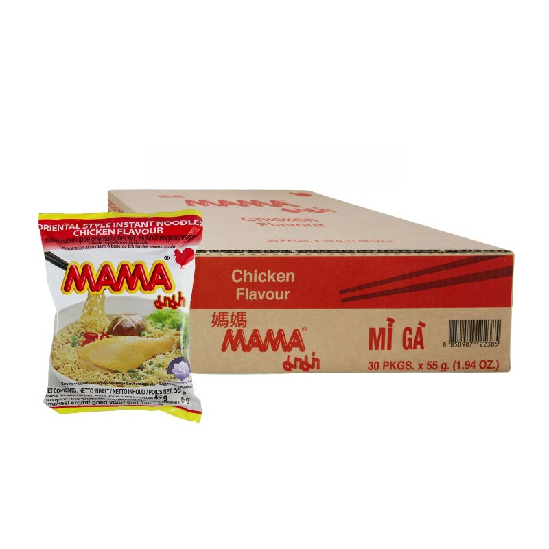 MAMA Instant Nudeln Huhn 30 x 55 g 1 box - Nudeln