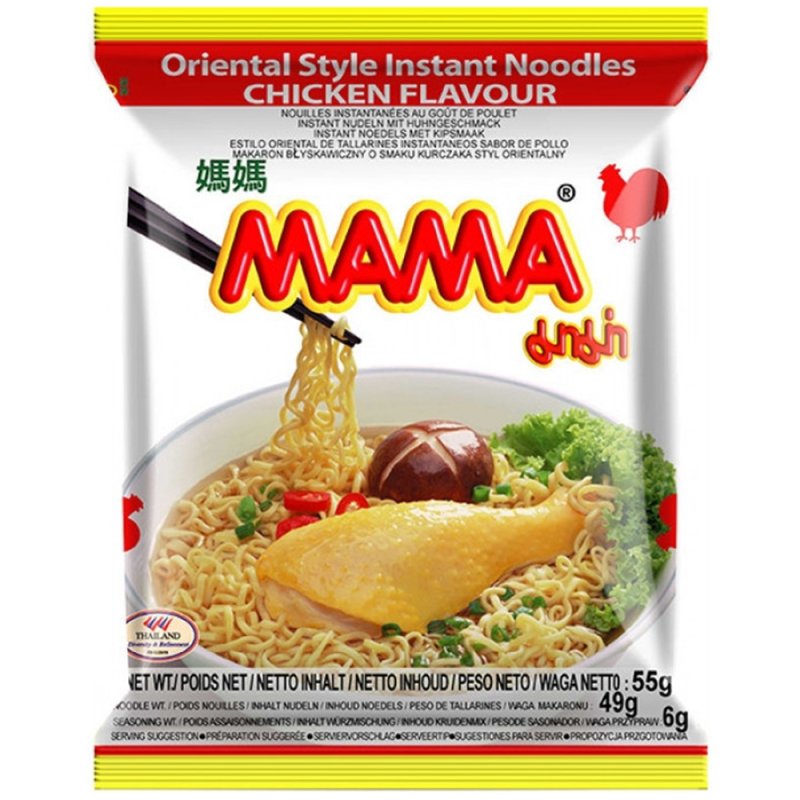 MAMA Instant Nudeln Huhn 55 g - Nudeln