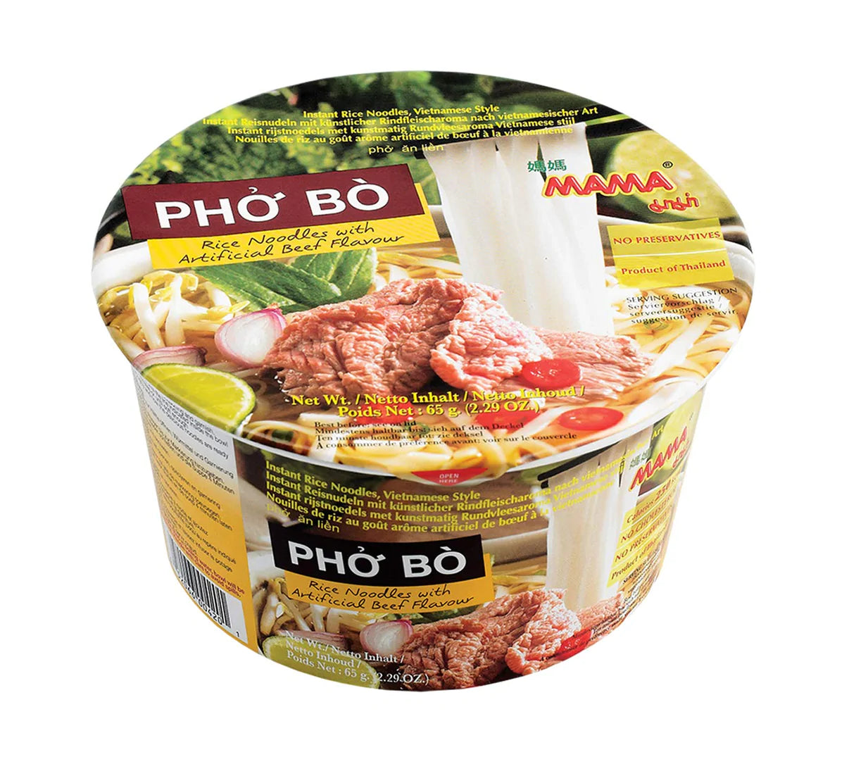 Mama Pho Bo Bowl 65 g - Nudeln