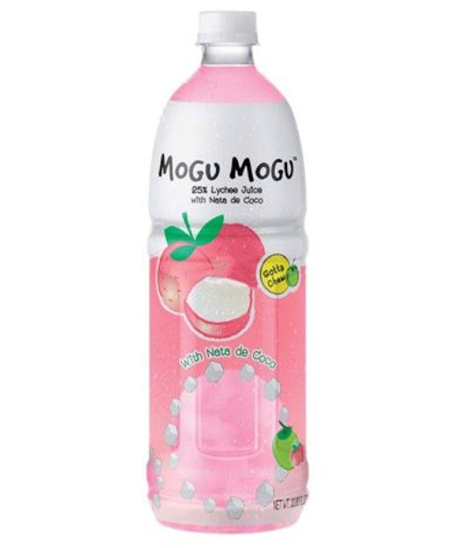 Mogu Mogu Litschi / Lychee Getränk mit Nata de Coco 1L - Getränke mit Fruchtgeschmack