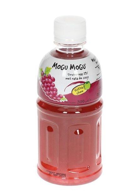 Mogu Mogu Nata de Coco Trauben Getränk 320 ml - Getränke mit Fruchtgeschmack