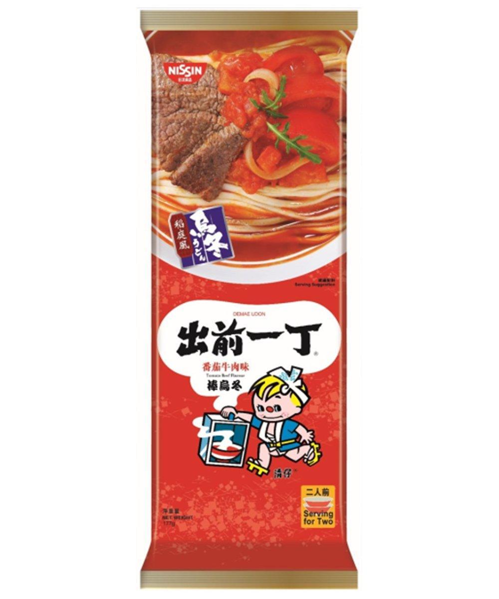 Nissin Damae Udon Rindfleisch & Tomaten 177 g MHD: 15.07.2023 - Nudeln