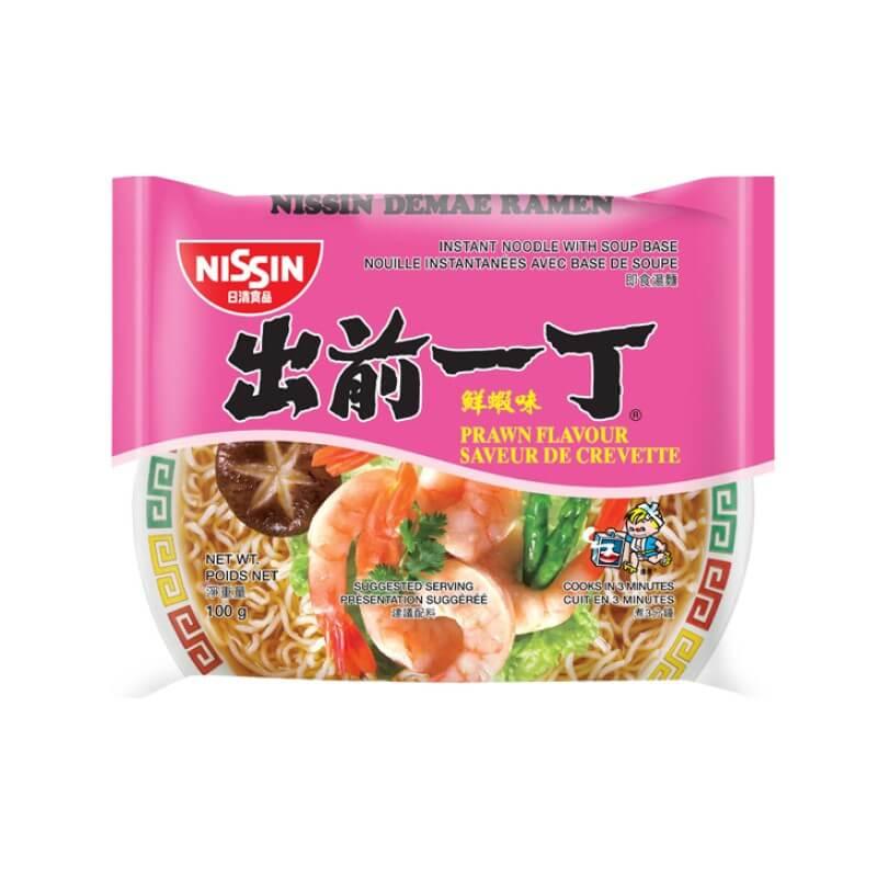 Nissin Instant-Nudel-Garnelen-Geschmack 100 g - Nudeln