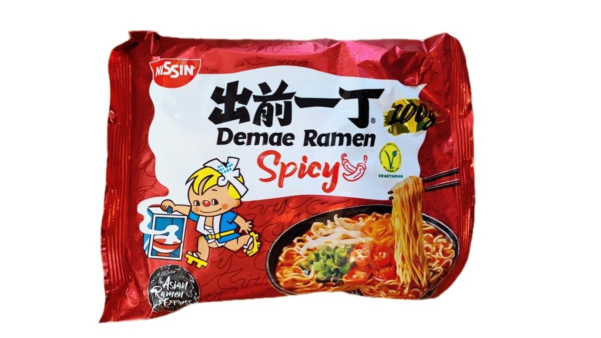 Nissin Instant Nudel mit würzigem Geschmack auf Suppenbasis-XiangLaMian 100 g - Nudeln