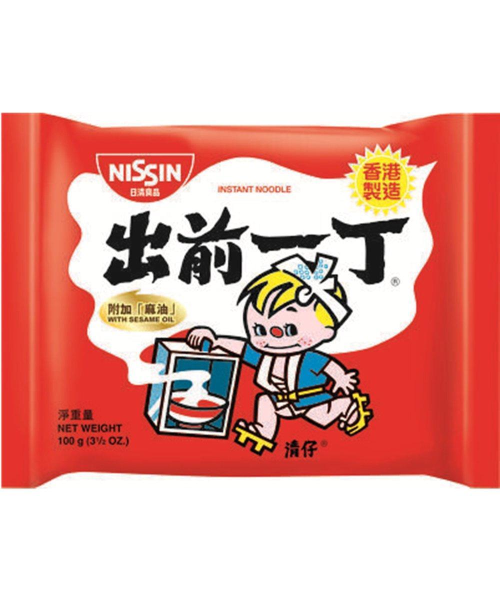 Nissin Instant Nudeln mit Sesamöl 100 g - Nudeln