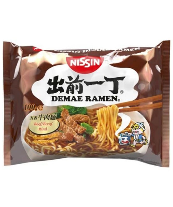 Nissin Instant Nudeln Rindfleisch Geschmack 100 g - Nudeln