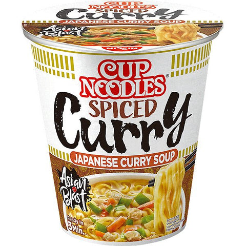 Nissin Japanische Curry Nudel Suppe 67 g - Nudeln