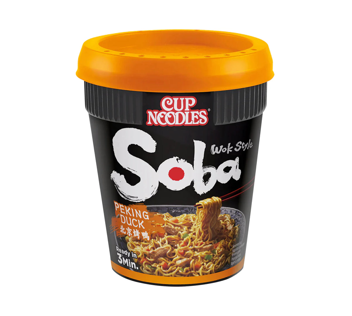 Nissin Soba Peking Duck Cup 90 g - Nudeln