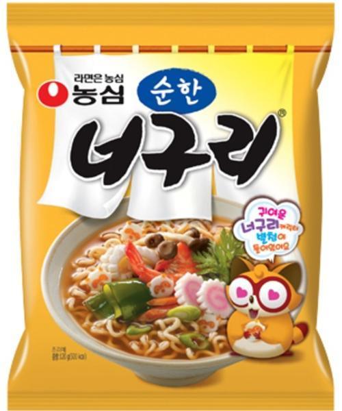 Nongshim Instantnudeln Seafood mild 120 g - Nudeln