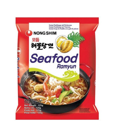 Nongshim Instantnudeln Seafood Modumheamul Tangmyun 125 g - Nudeln