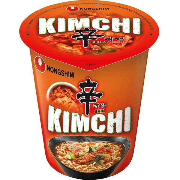 Nongshim Kimchi Shin Ramen Cup 75 g - Nudeln