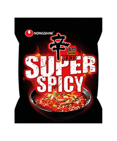 Nongshim Shin Instant Nudeln super scharf 120 g - Nudeln