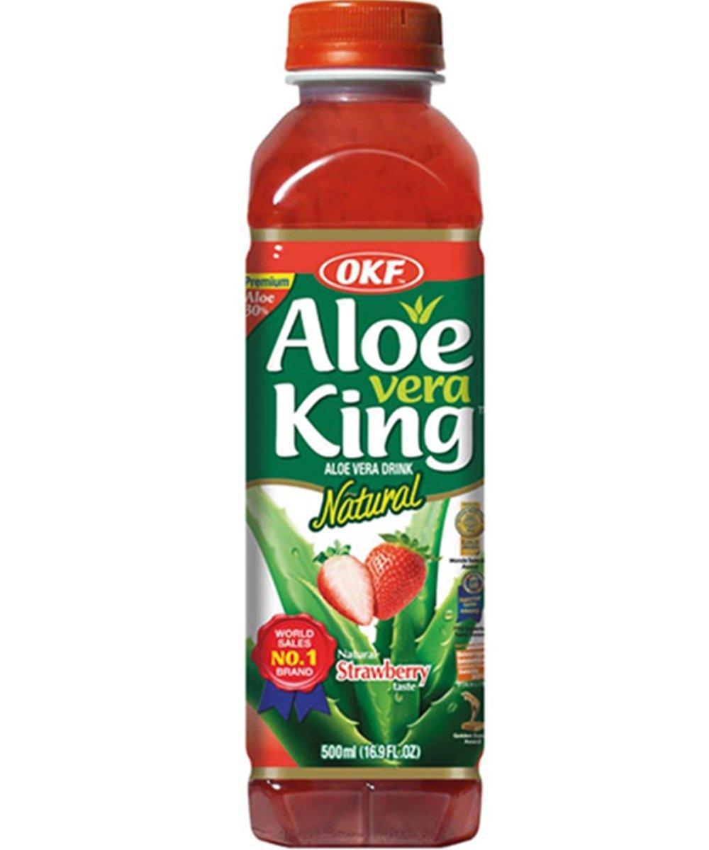 OKF Aloe Vera mit Erdbeere 500 ml - Getränke