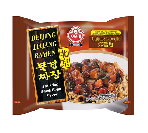 Ottogi Beijing Jjajang Ramen 135 g - Nudeln