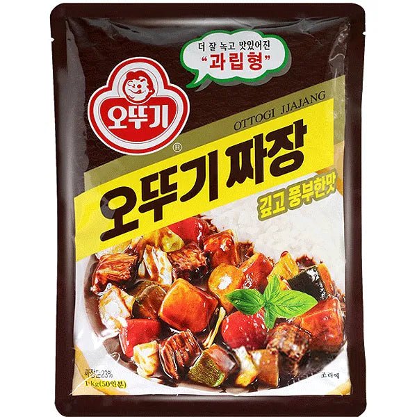 Ottogi Black Bean Jjajang Pulver 1 kg - Fertiggerichte & Konserven