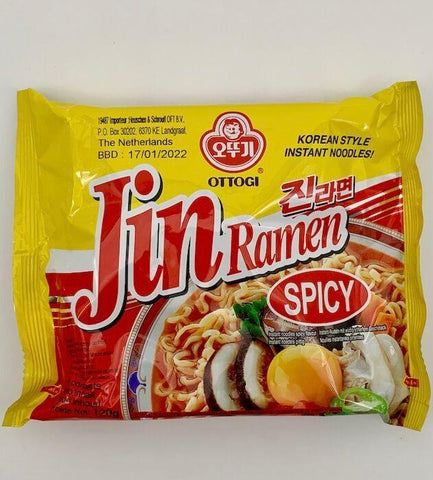 OTTOGI Instant Nudeln Jin Ramen scharf 120 g - Nudeln