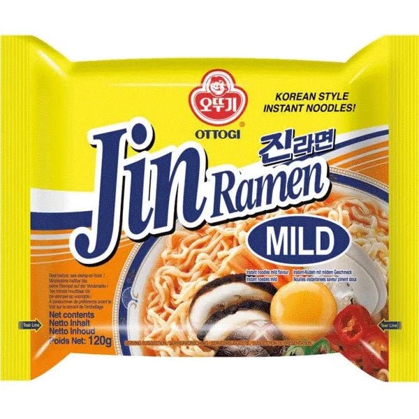 Ottogi Jin Ramen Mild 120 g - Nudeln